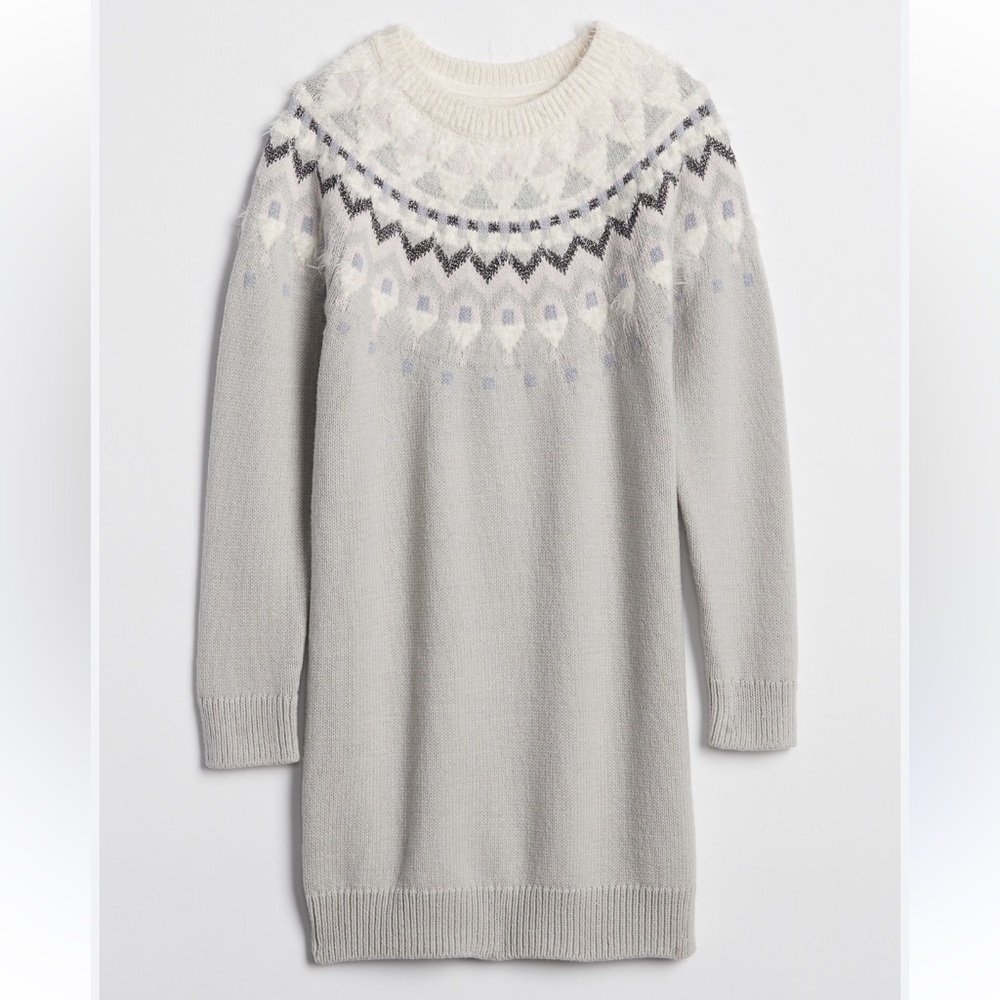 Gap Kids Fair isle sweater dress / Size M 8-9